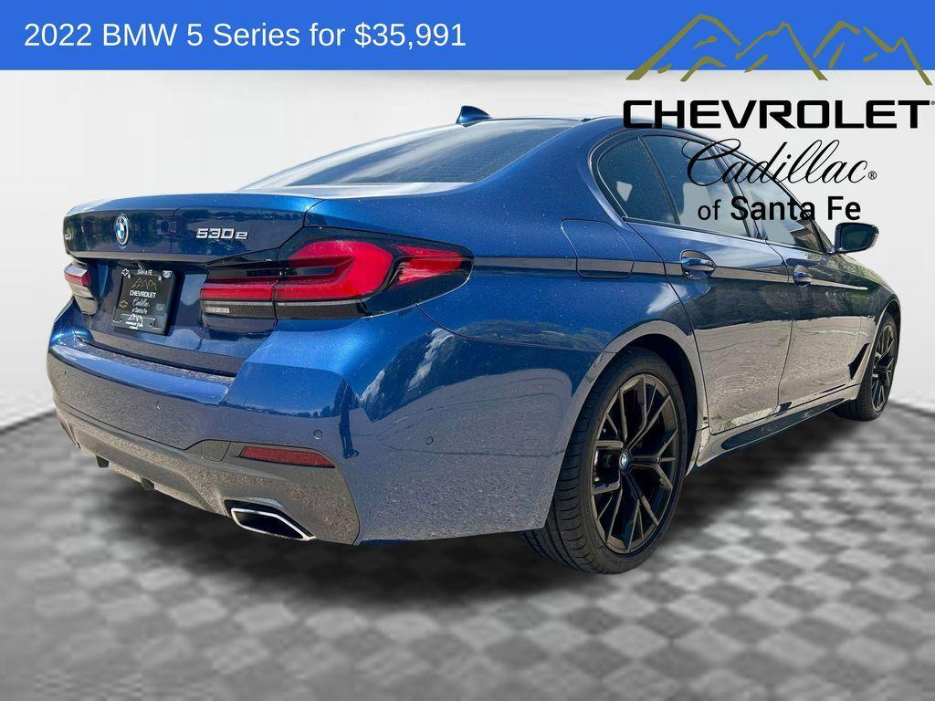 used 2022 BMW 530e car, priced at $35,991