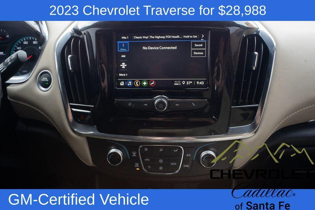 used 2023 Chevrolet Traverse car, priced at $28,988