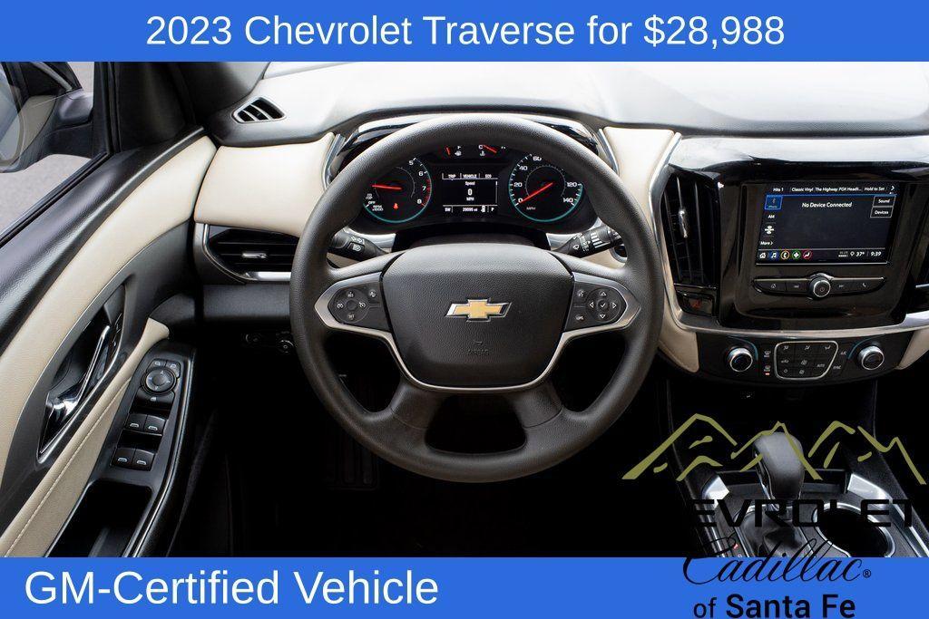 used 2023 Chevrolet Traverse car, priced at $28,988