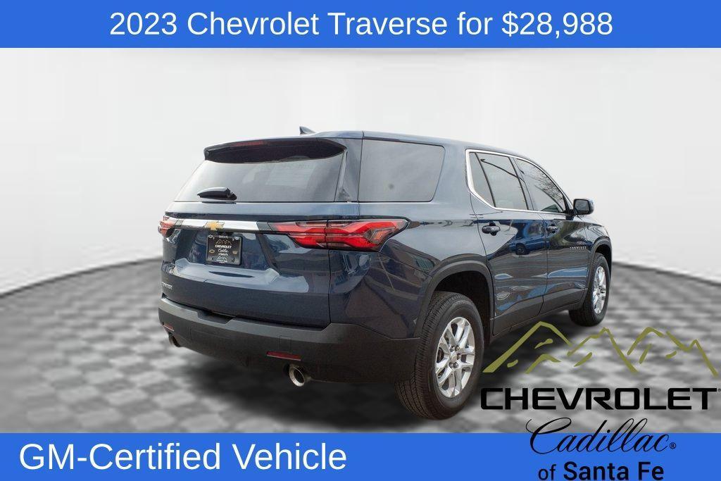 used 2023 Chevrolet Traverse car, priced at $28,988