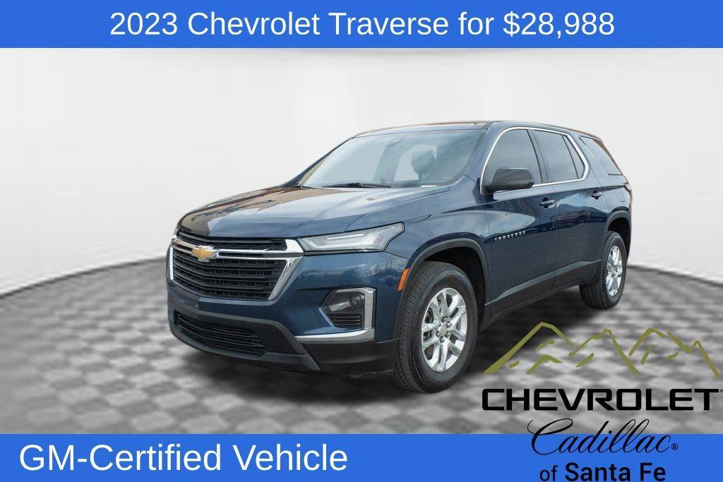 used 2023 Chevrolet Traverse car, priced at $28,988