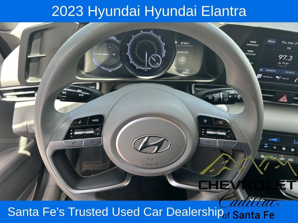 used 2023 Hyundai ELANTRA HEV car, priced at $23,991