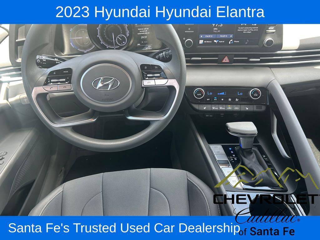 used 2023 Hyundai ELANTRA HEV car, priced at $23,991