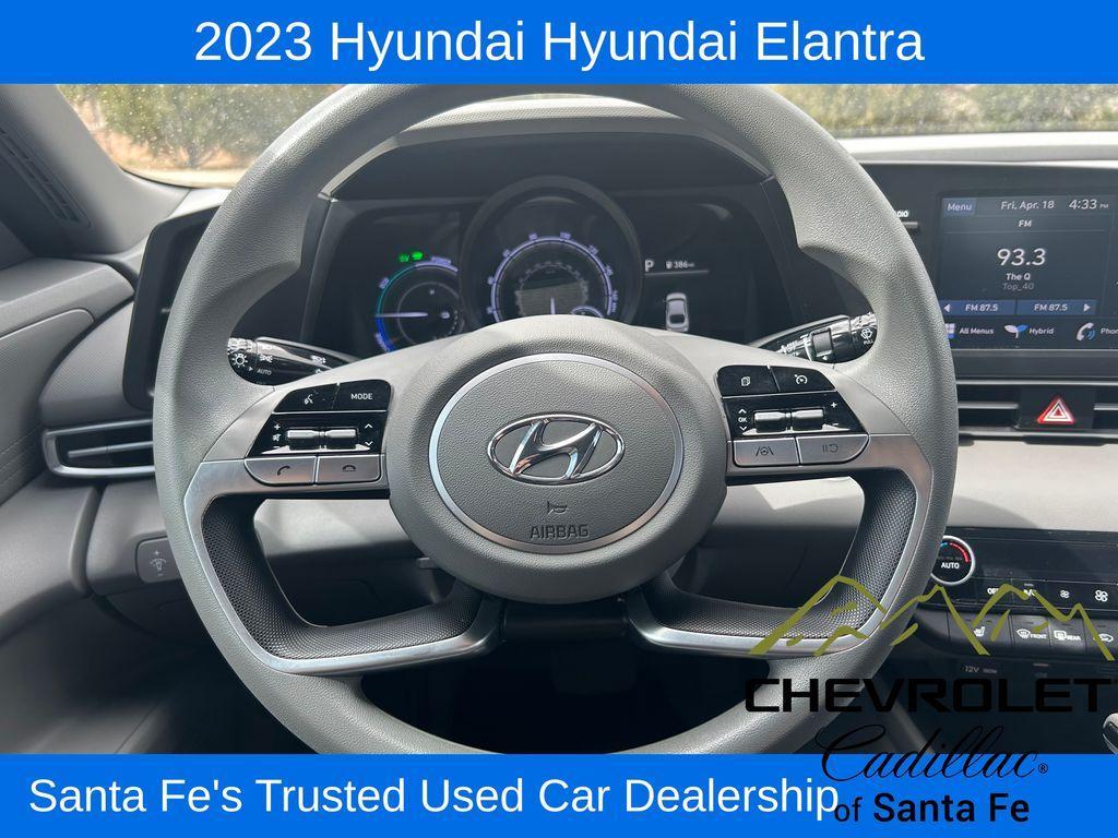 used 2023 Hyundai ELANTRA HEV car, priced at $23,991