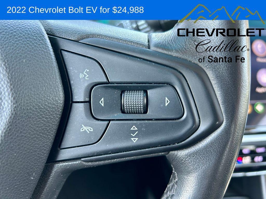 used 2022 Chevrolet Bolt EV car, priced at $24,988