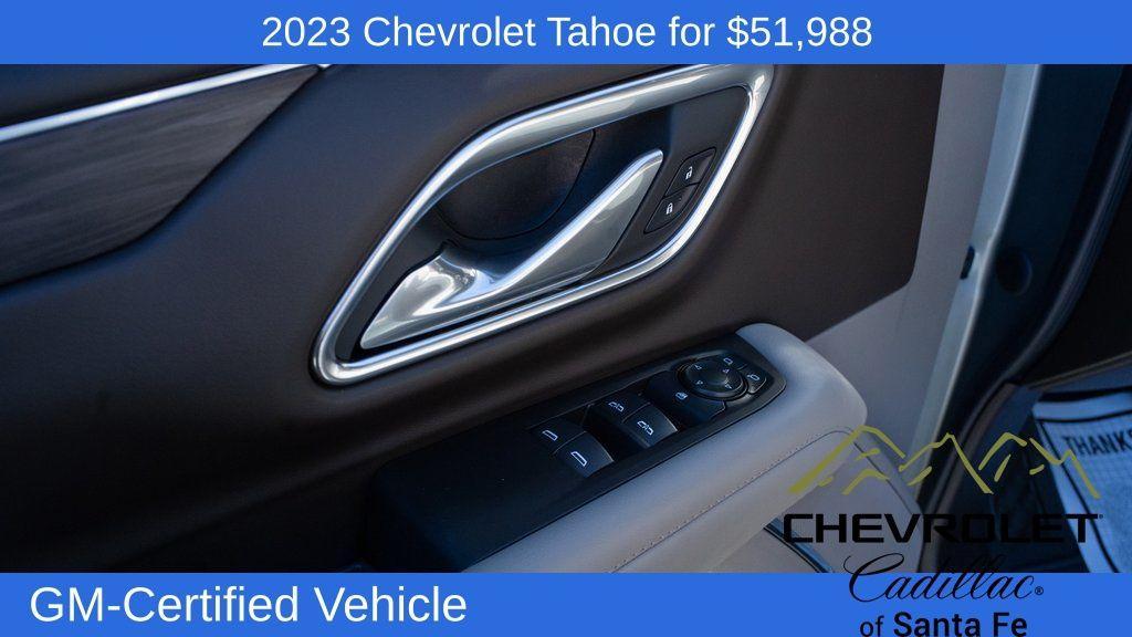 used 2023 Chevrolet Tahoe car, priced at $51,988