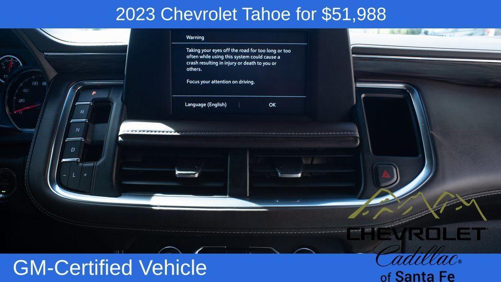 used 2023 Chevrolet Tahoe car, priced at $51,988