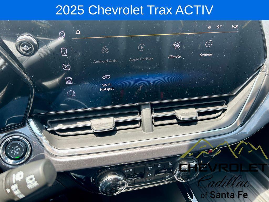new 2025 Chevrolet Trax car, priced at $27,480
