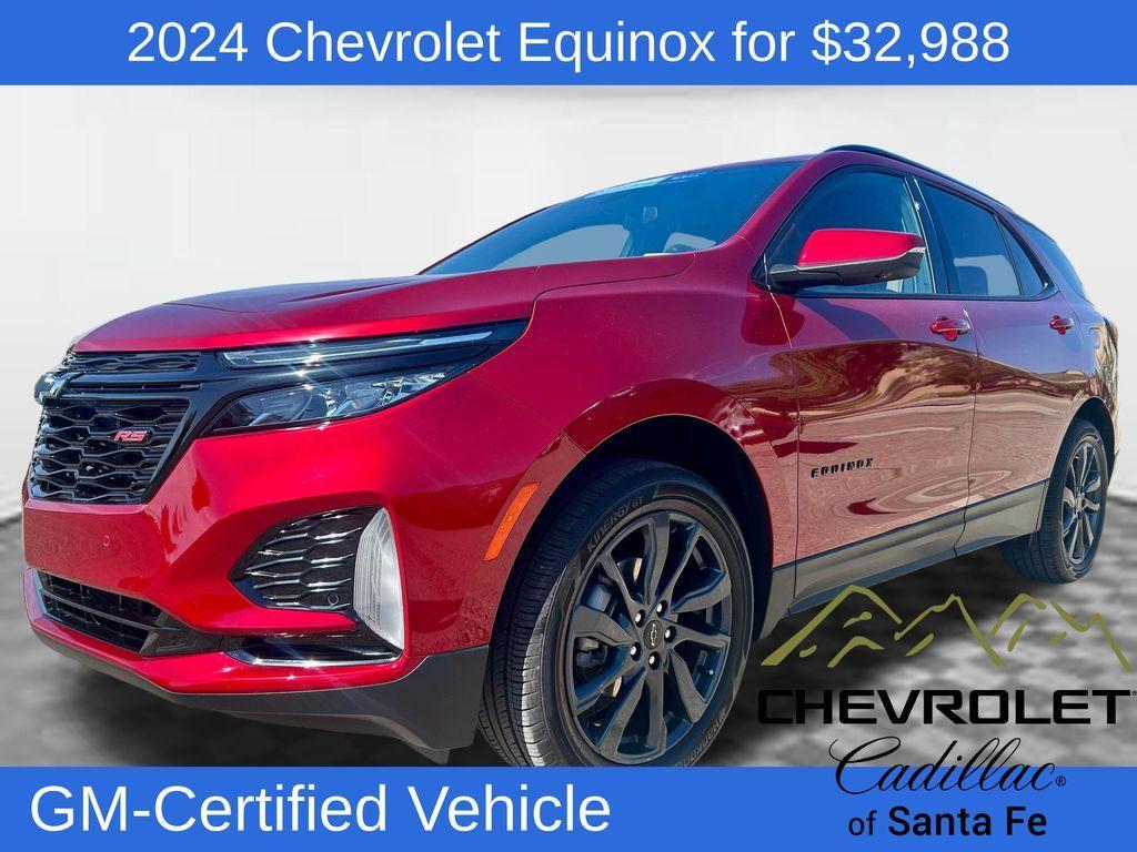 used 2024 Chevrolet Equinox car, priced at $32,988