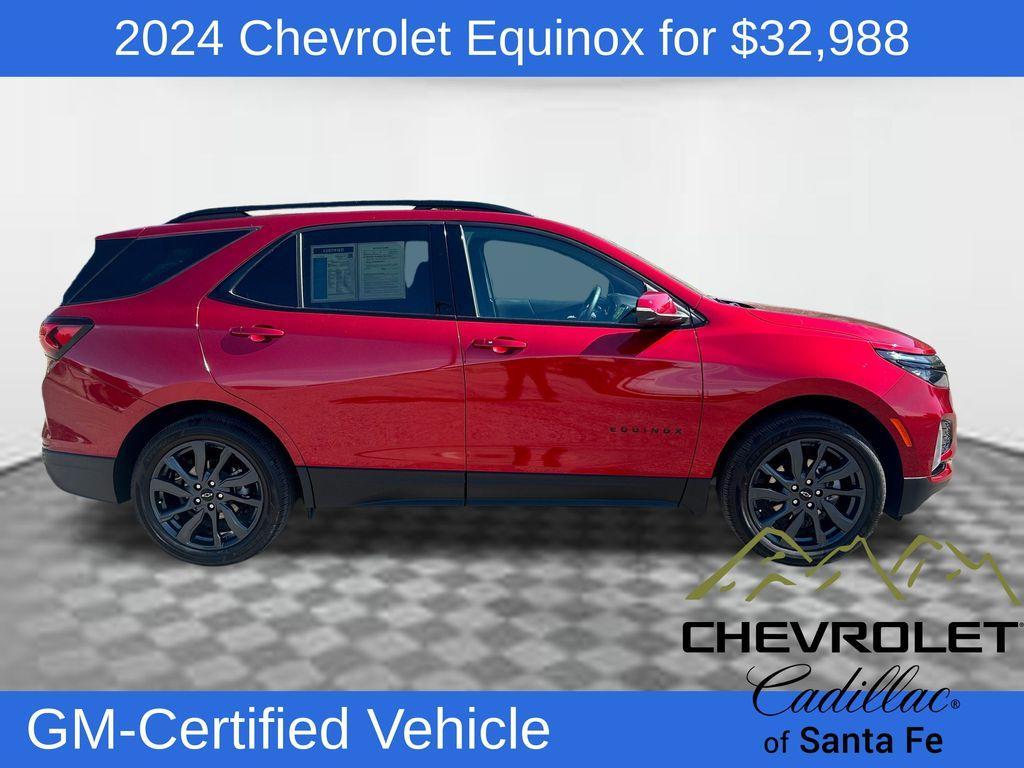 used 2024 Chevrolet Equinox car, priced at $32,988