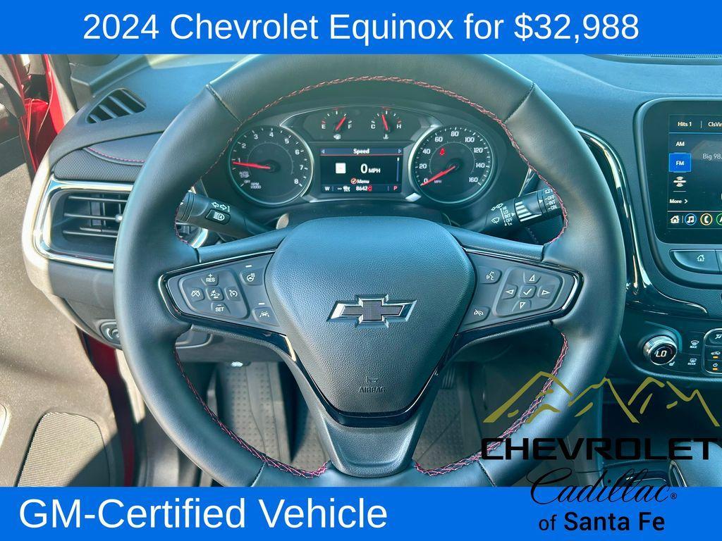 used 2024 Chevrolet Equinox car, priced at $32,988