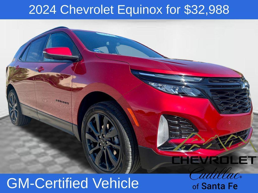 used 2024 Chevrolet Equinox car, priced at $32,988