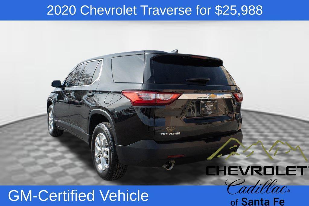 used 2020 Chevrolet Traverse car, priced at $25,988