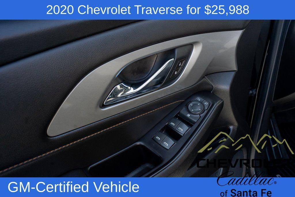 used 2020 Chevrolet Traverse car, priced at $25,988