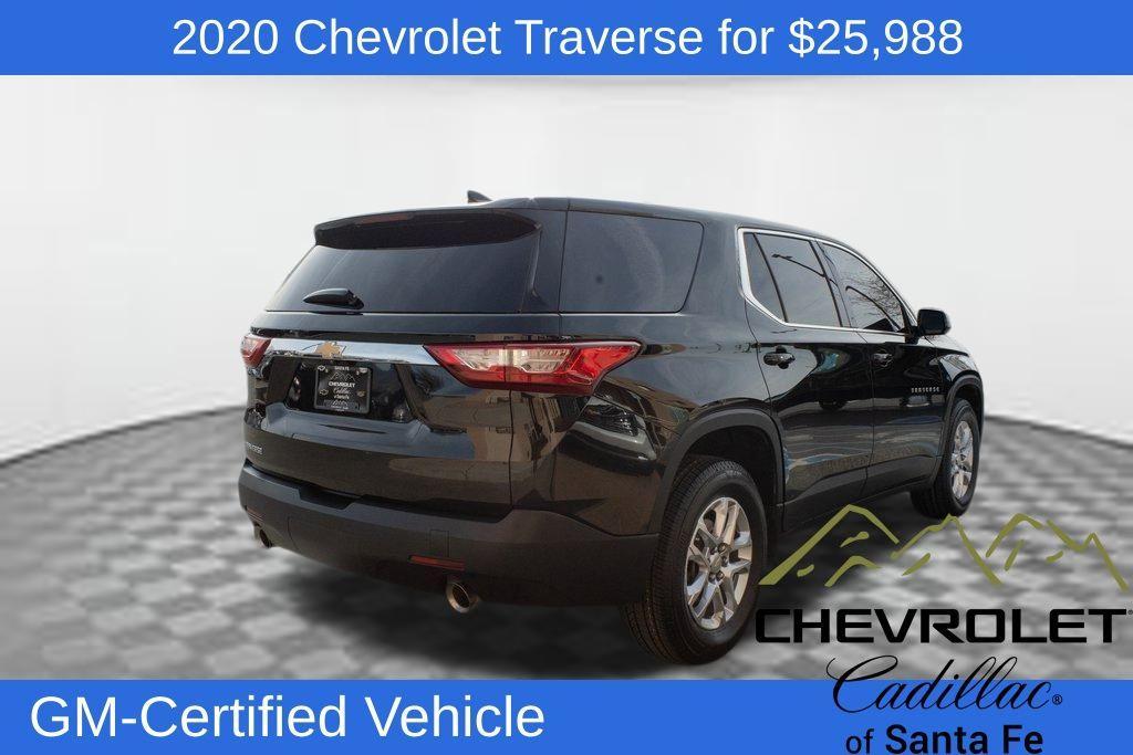 used 2020 Chevrolet Traverse car, priced at $25,988