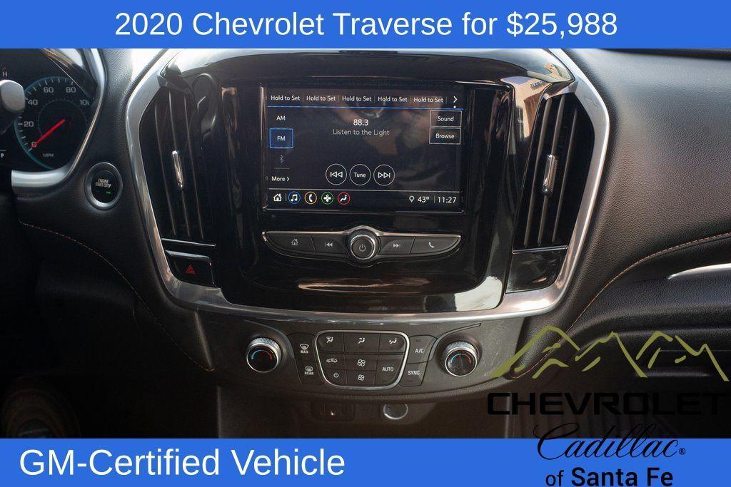 used 2020 Chevrolet Traverse car, priced at $25,988