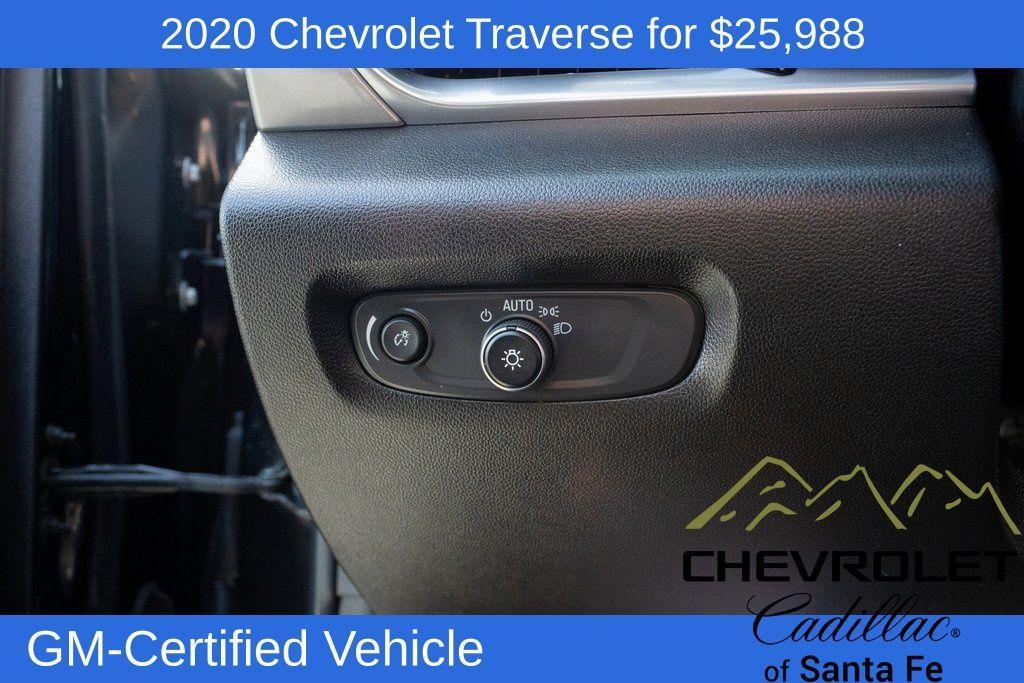 used 2020 Chevrolet Traverse car, priced at $25,988