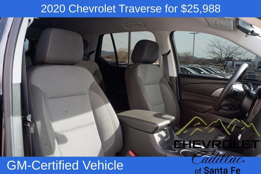 used 2020 Chevrolet Traverse car, priced at $25,988