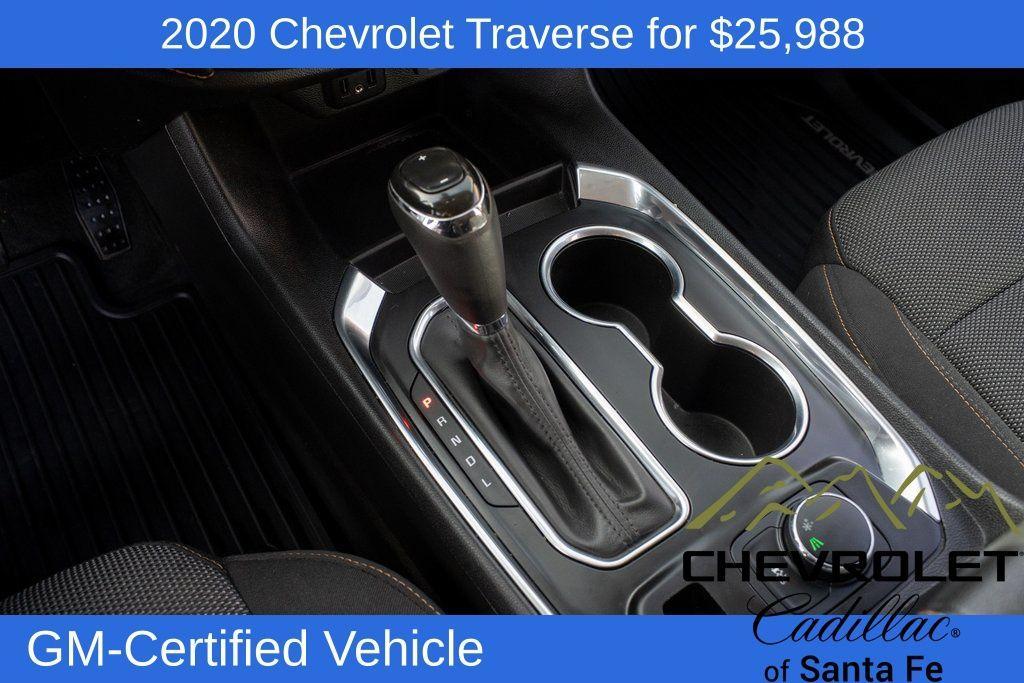 used 2020 Chevrolet Traverse car, priced at $25,988