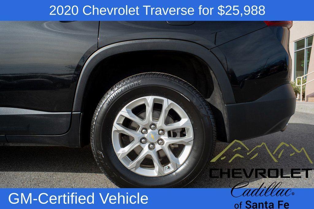 used 2020 Chevrolet Traverse car, priced at $25,988