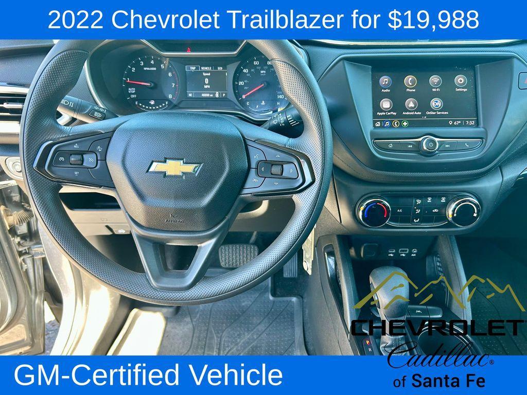 used 2022 Chevrolet TrailBlazer car, priced at $19,988
