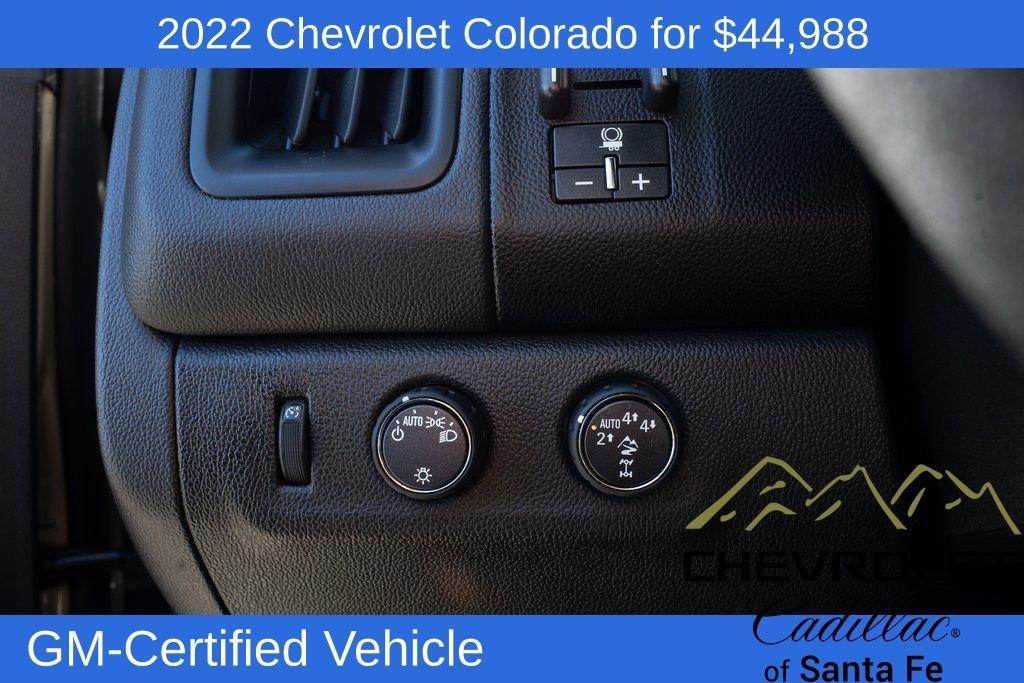 used 2022 Chevrolet Colorado car, priced at $44,988