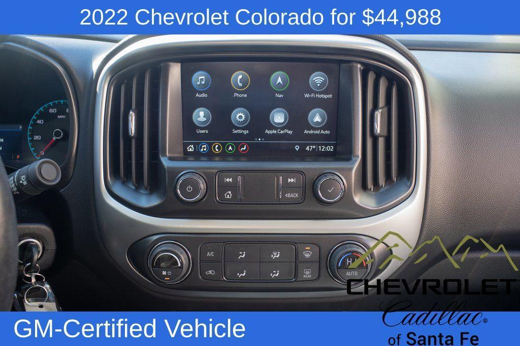 used 2022 Chevrolet Colorado car, priced at $44,988