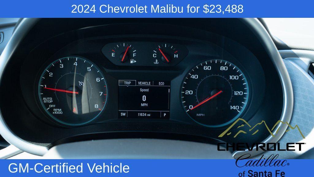 used 2024 Chevrolet Malibu car, priced at $23,488