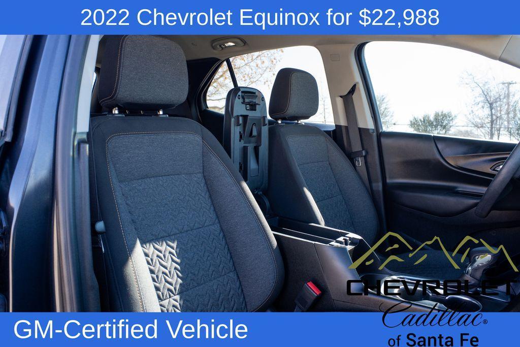 used 2022 Chevrolet Equinox car, priced at $22,988