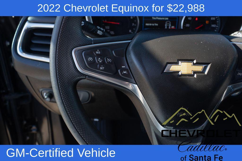 used 2022 Chevrolet Equinox car, priced at $22,988