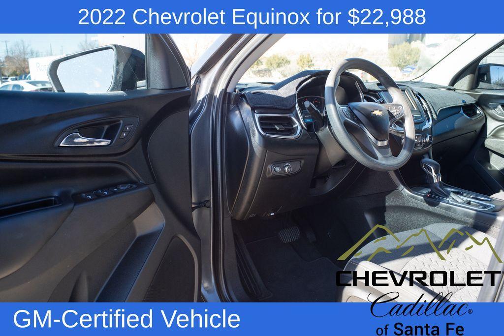 used 2022 Chevrolet Equinox car, priced at $22,988