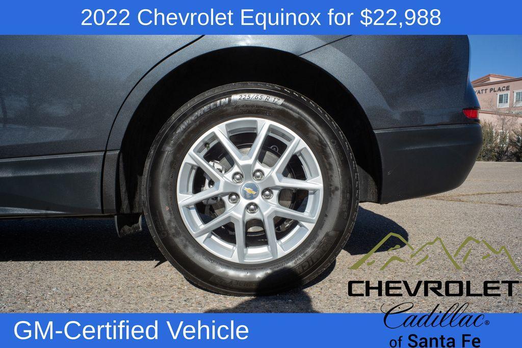 used 2022 Chevrolet Equinox car, priced at $22,988