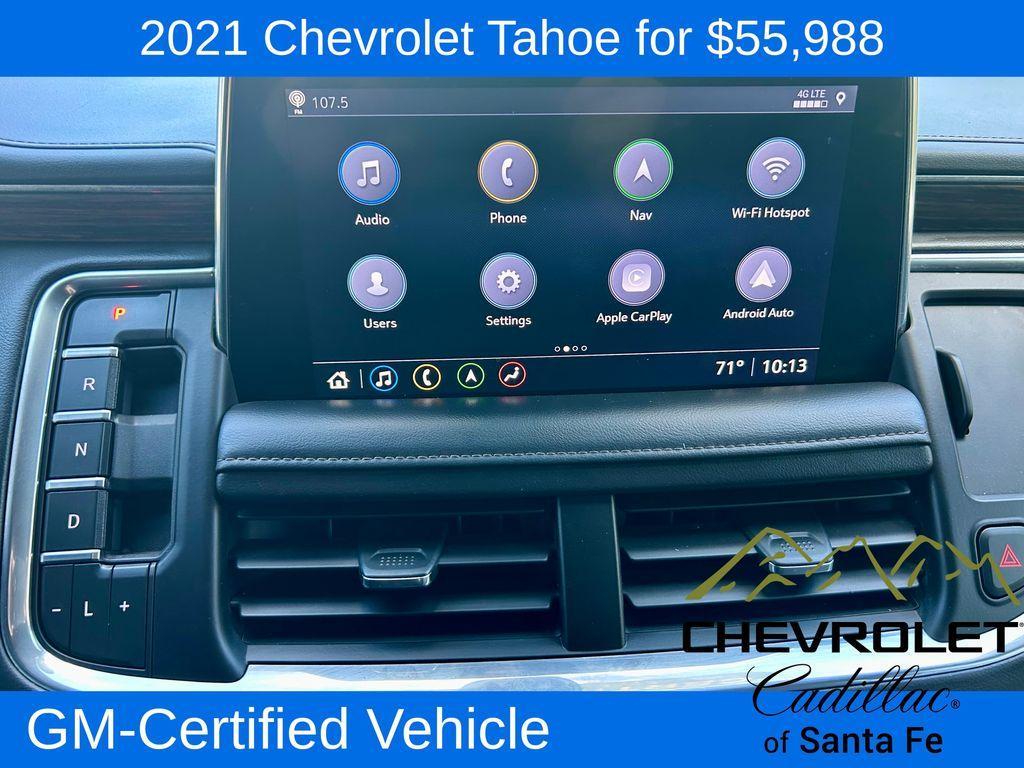 used 2021 Chevrolet Tahoe car, priced at $57,991