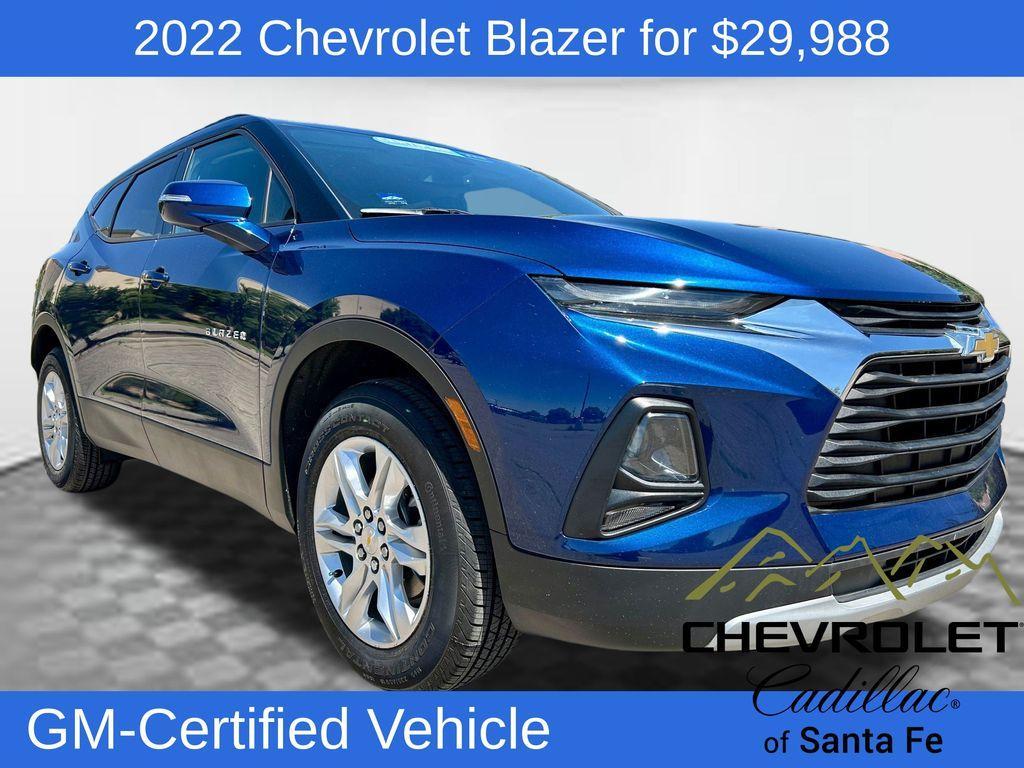 used 2022 Chevrolet Blazer car, priced at $29,988