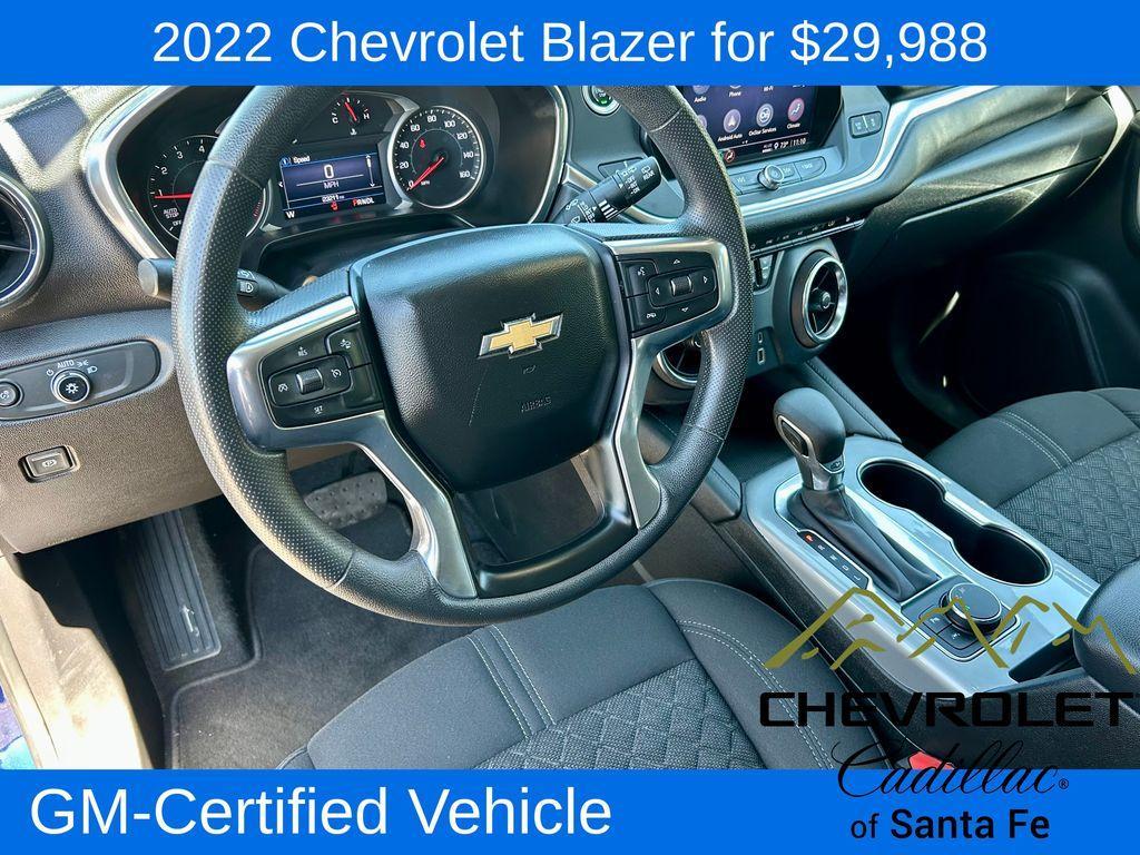 used 2022 Chevrolet Blazer car, priced at $29,988