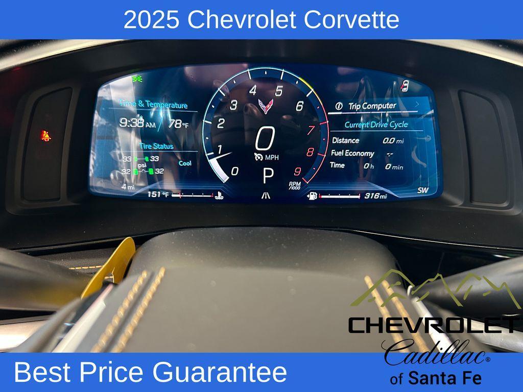 new 2025 Chevrolet Corvette car, priced at $138,448