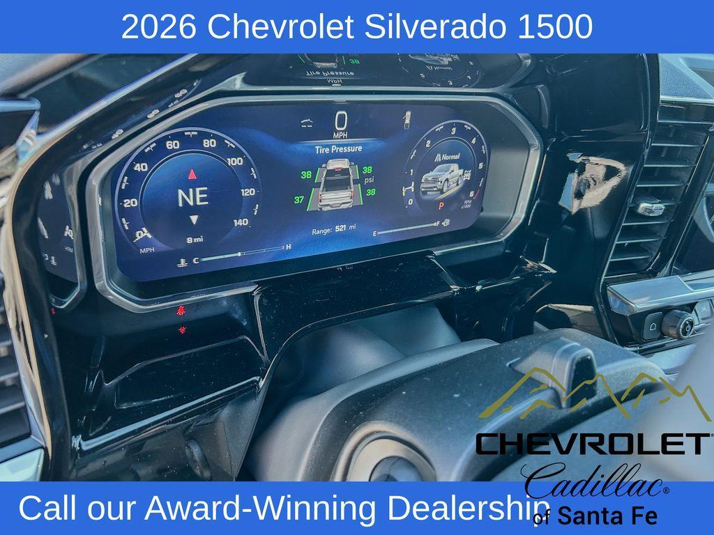 new 2026 Chevrolet Silverado 1500 car, priced at $75,910