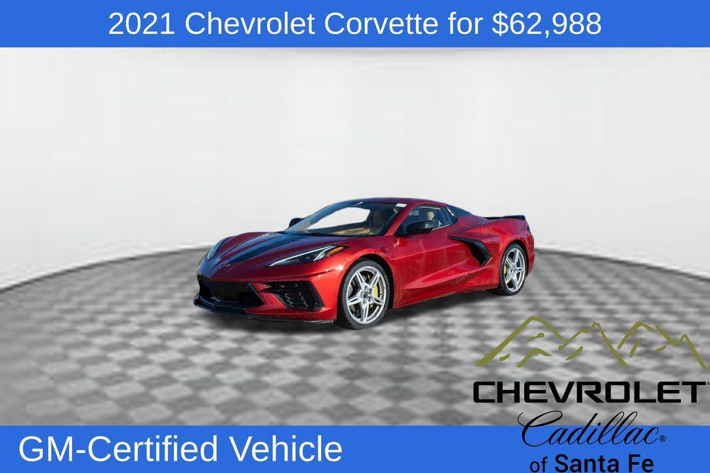 used 2021 Chevrolet Corvette car, priced at $62,988