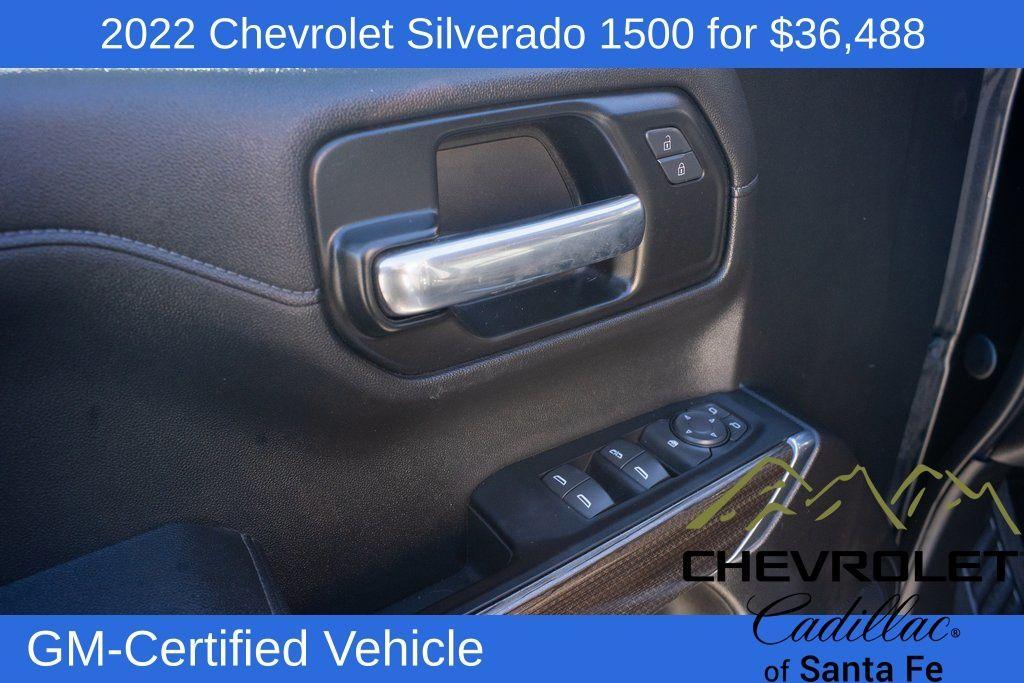 used 2022 Chevrolet Silverado 1500 Limited car, priced at $36,488