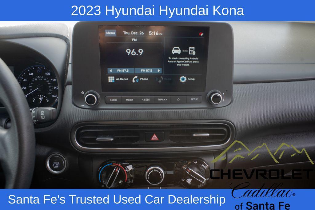 used 2023 Hyundai Kona car, priced at $19,991