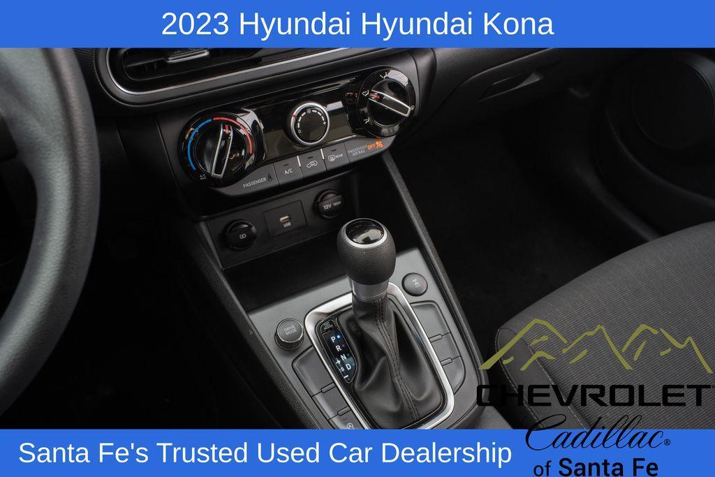 used 2023 Hyundai Kona car, priced at $19,991