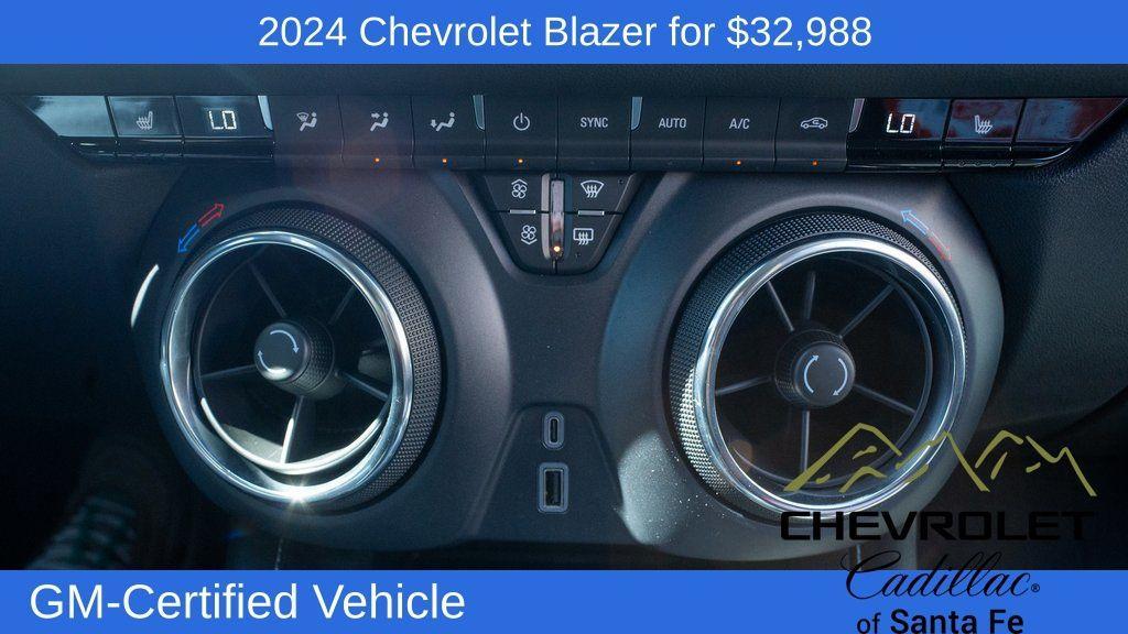 used 2024 Chevrolet Blazer car, priced at $32,988