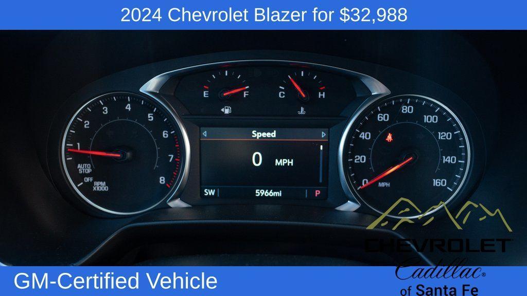 used 2024 Chevrolet Blazer car, priced at $32,988