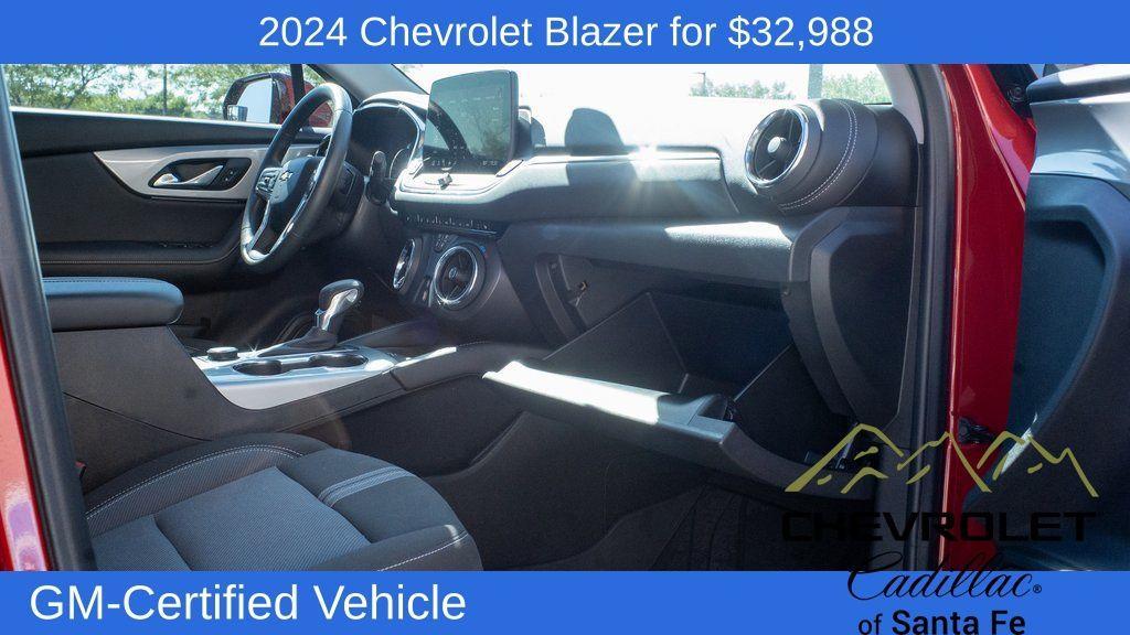 used 2024 Chevrolet Blazer car, priced at $32,988