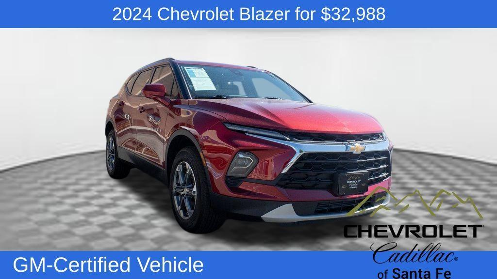 used 2024 Chevrolet Blazer car, priced at $32,988