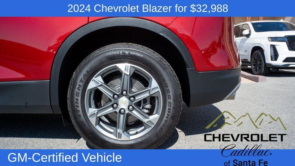 used 2024 Chevrolet Blazer car, priced at $32,988