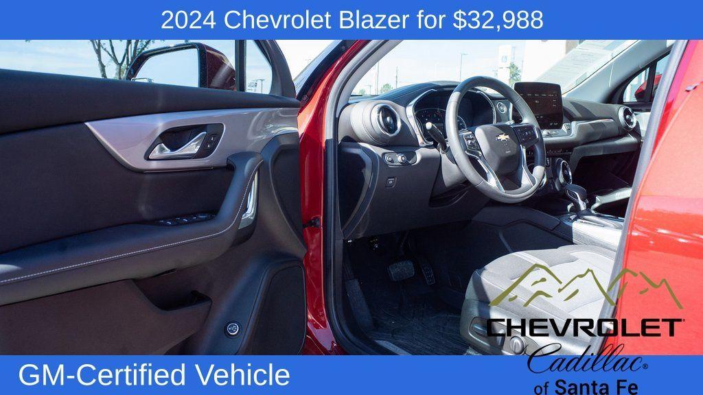 used 2024 Chevrolet Blazer car, priced at $32,988