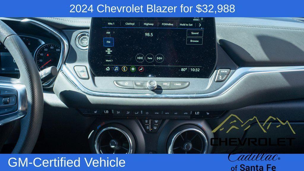 used 2024 Chevrolet Blazer car, priced at $32,988