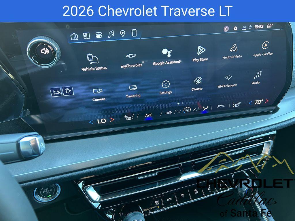 new 2026 Chevrolet Traverse car, priced at $41,839