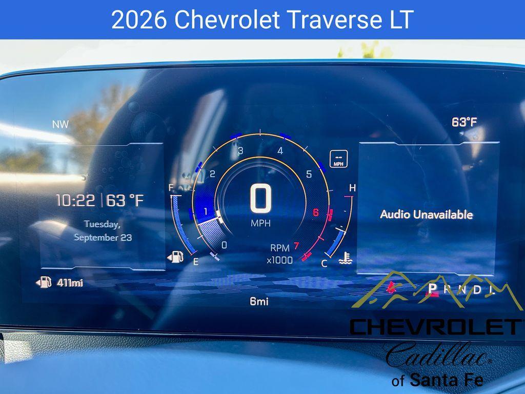 new 2026 Chevrolet Traverse car, priced at $41,839